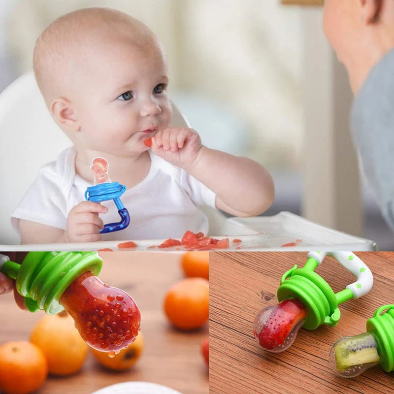 Silicone Baby Fruit Feeder Pacifier – Safe Fresh Food Nibbler