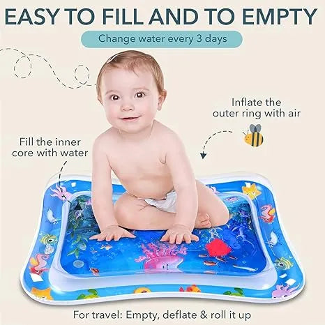 Premium Inflatable Water Tummy Time Mat for Babies