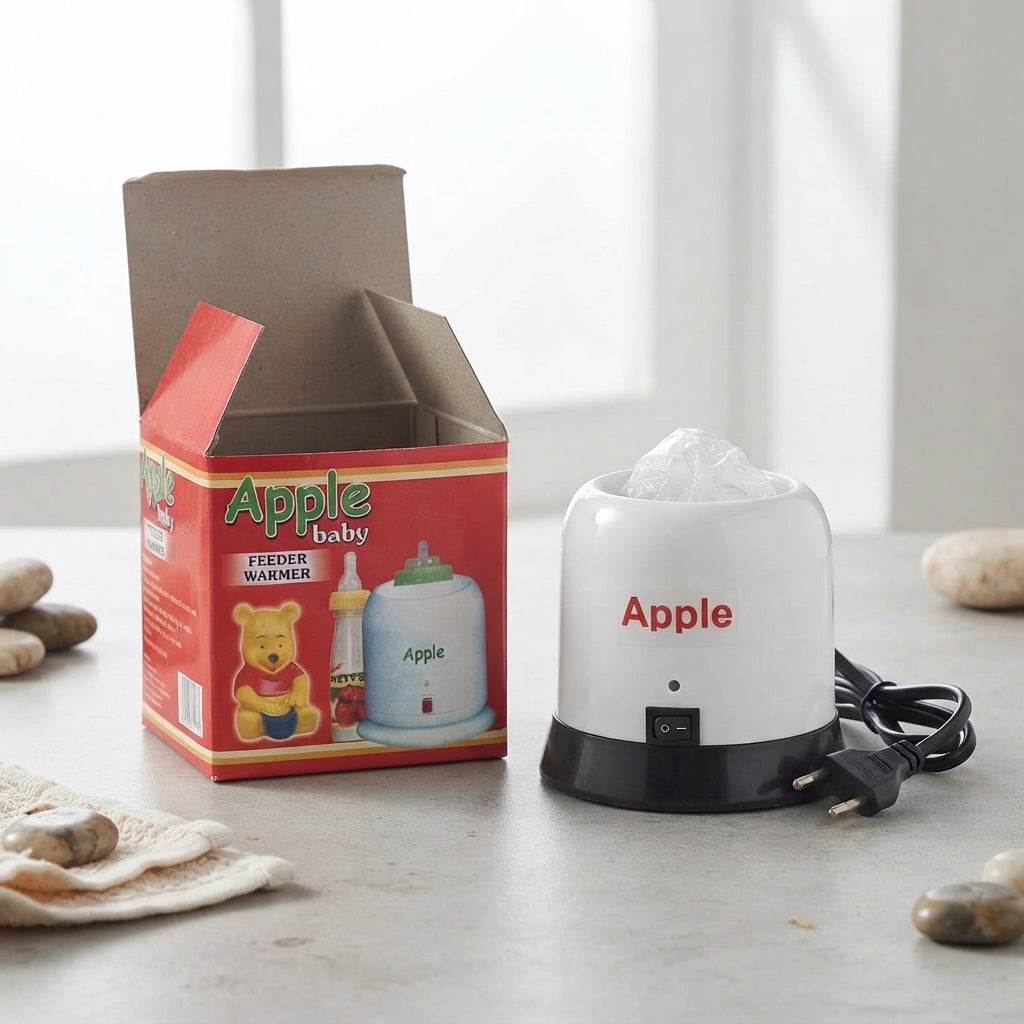 Apple Baby Bottle Feeder Warmer – Electric Milk Warmer