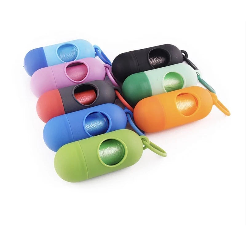 Convenient & Secure Diaper Bag Dispenser with Odor-Block Bags