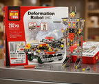 292-Piece Deformation Robot Alloy Building Set - 2-in-1 Tank & Robot