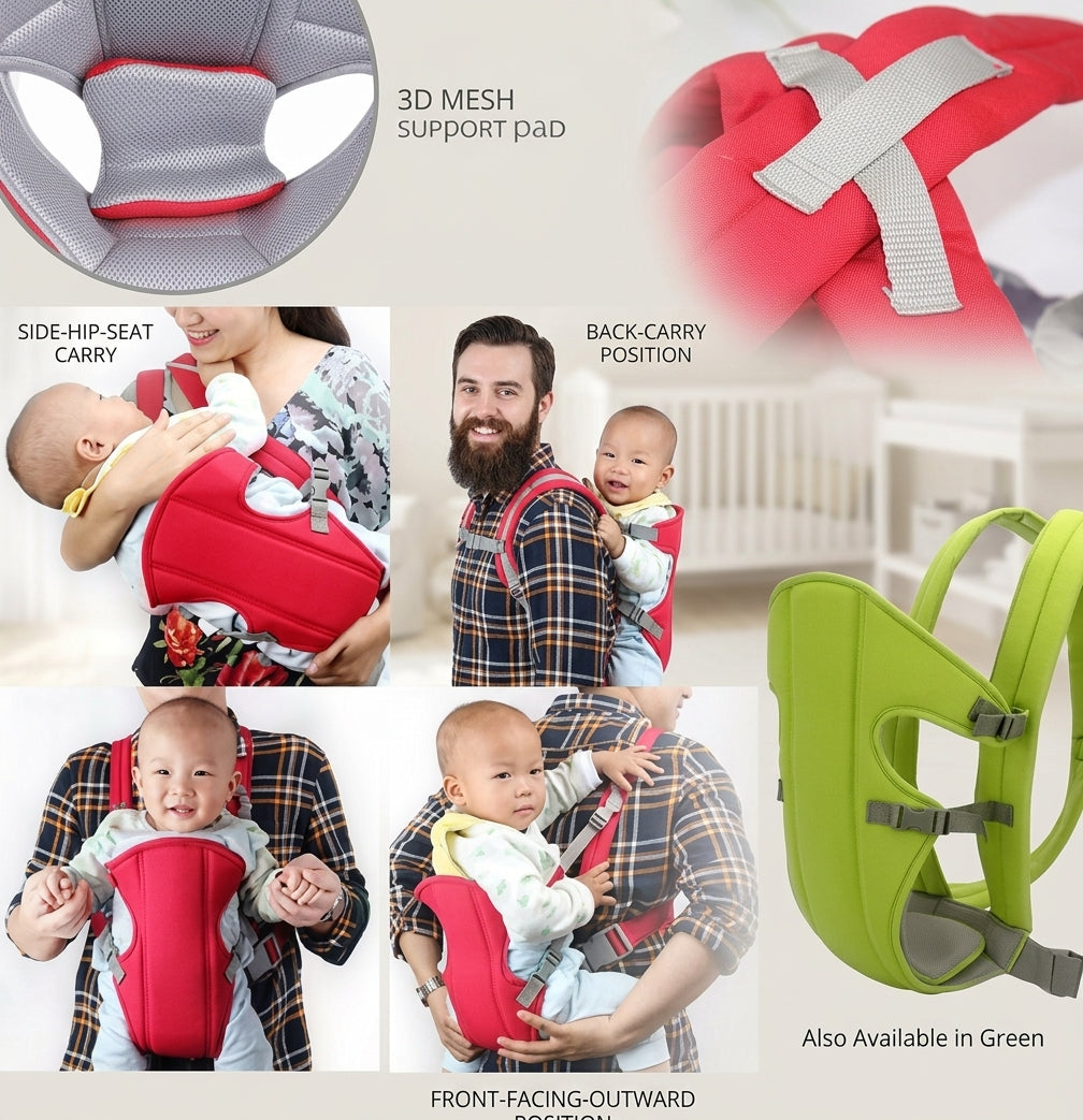 Adjustable Baby Carrier Safety Belt Backpack