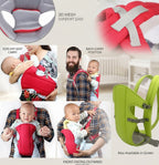 Adjustable Baby Carrier Safety Belt Backpack