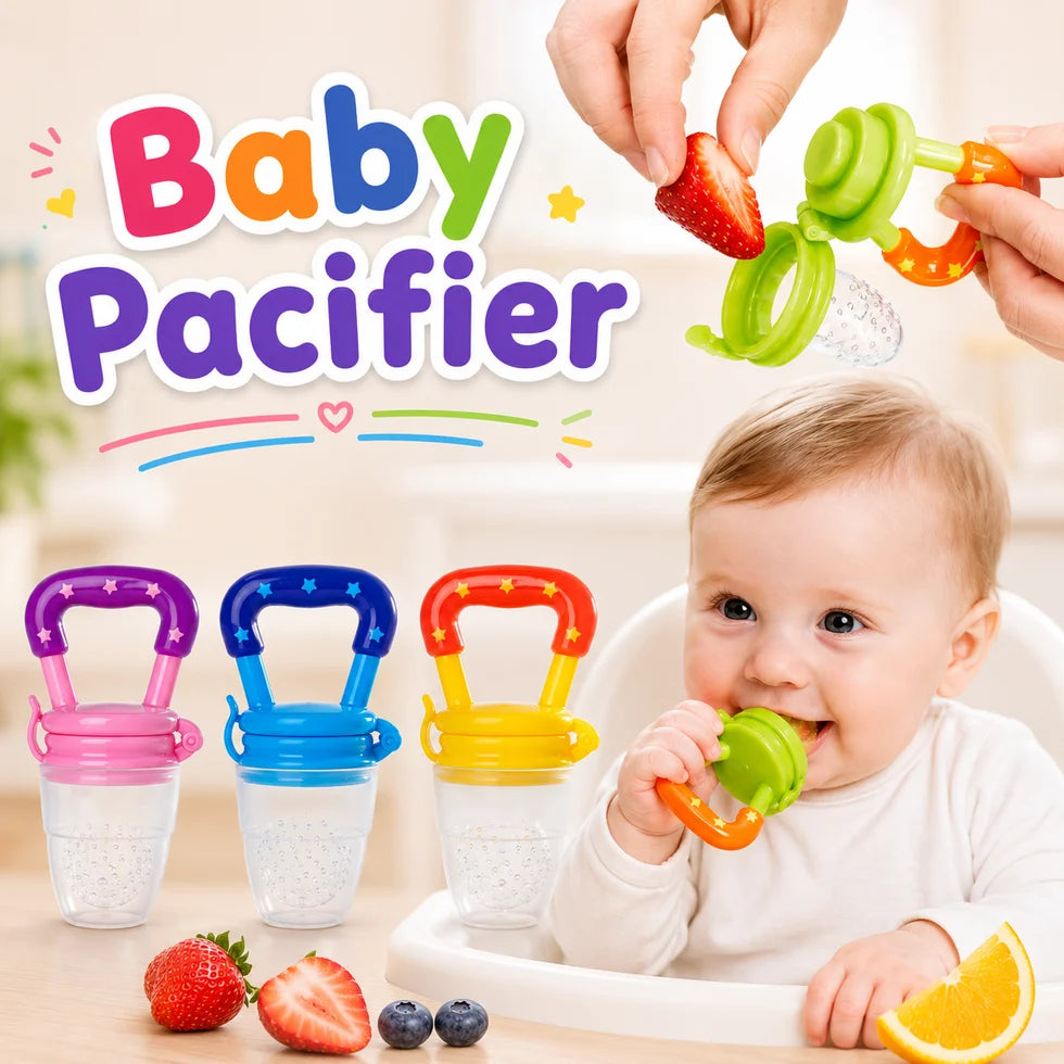 Silicone Baby Fruit Feeder Pacifier – Safe Fresh Food Nibbler