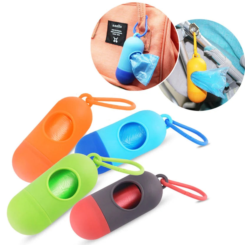 Convenient & Secure Diaper Bag Dispenser with Odor-Block Bags