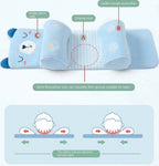 Ergonomic Baby Head Shaping Pillow - Flat Head Prevention & Correction